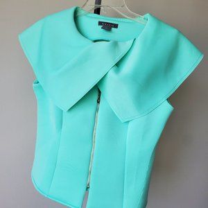 GRACIA | Teal Sleeveless Blouse | Size S